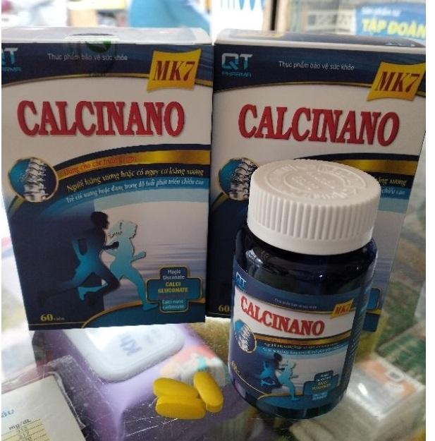 CalciNano MK7 - Lọ 60 viên