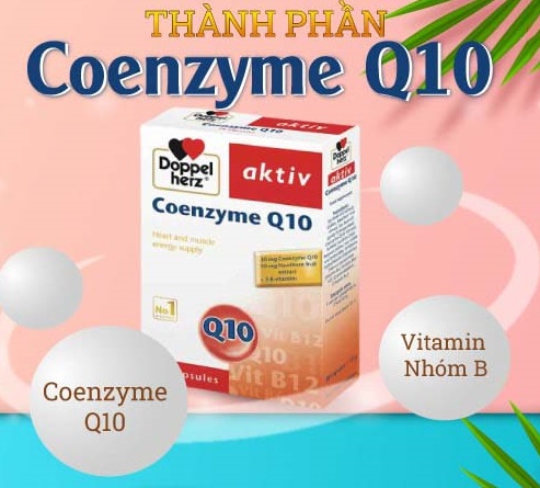 Thành phần chính của Coenzyme Q10 Doppelherz - Hộp 30 viên nang