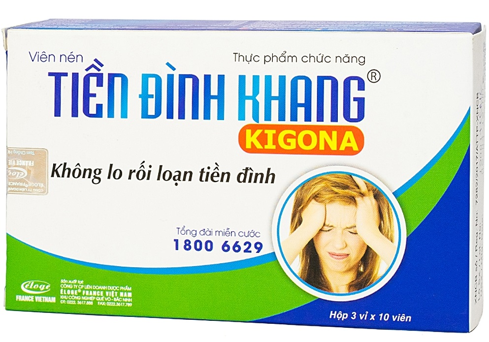 Tiền Đình Khang - Giúp giảm triệu chứng rối loạn tiền đình và ngăn tái phát lại