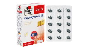 Viên uống Coenzyme Q10 Doppelherz - Bổ tim mạch, ngăn ngừa nguy cơ tai biến
