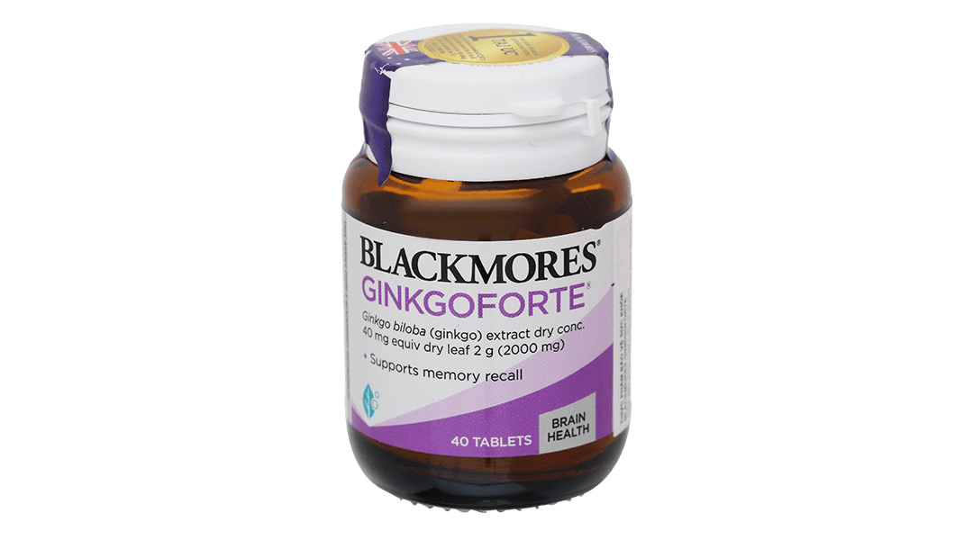 Blackmores Ginkgoforte mẫu mới nhất