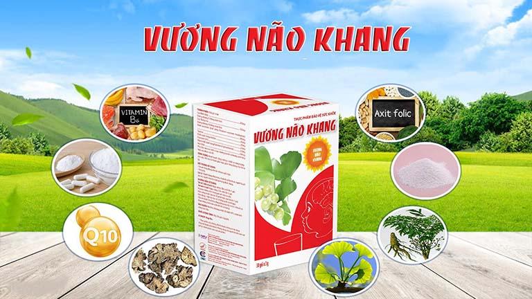 Thành phần chính có trong Vương Não Khang