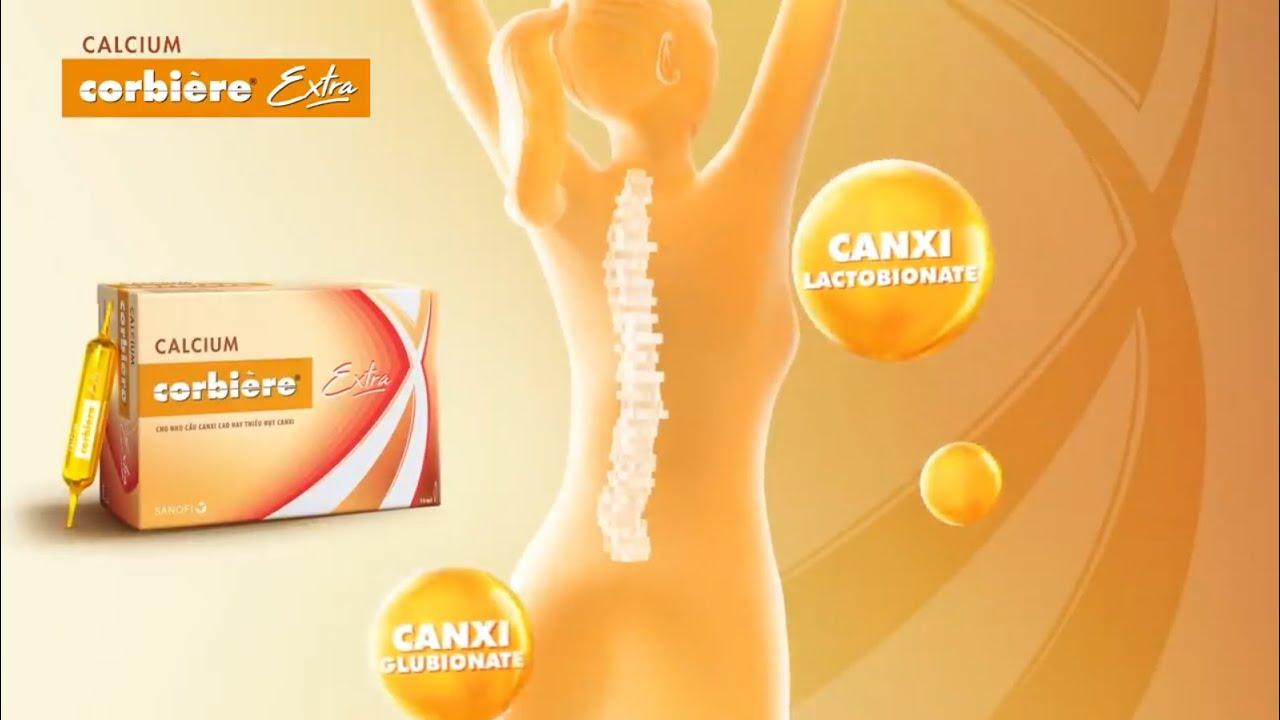 Thành phần của dung dịch uống Calcium Corbiere Extra 10ml