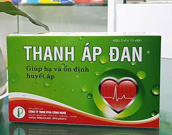 Thành phần của viên uống Thanh Áp Đan