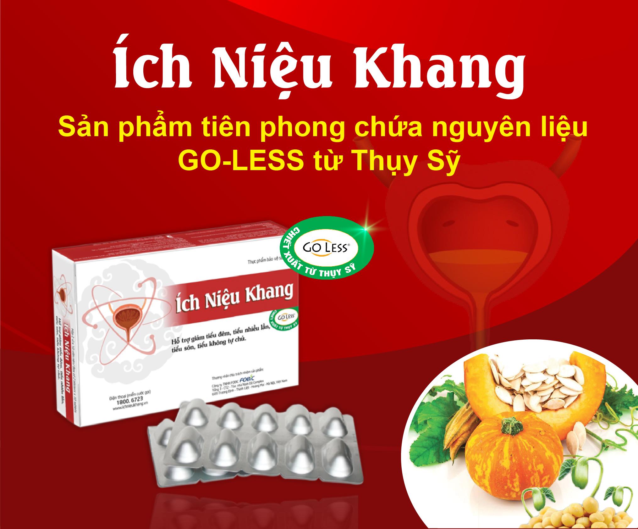Viên uống Ích Niệu Khang với các thành phần từ thảo dược nên an toàn khi sử dụng
